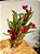 GALHO DECORATIVO REALISTA TOQUE REAL COM BERRY E PINHAS 60CM - Imagem 1