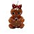 VELA MENINA GINGERBREAD 13CM - PRÉ VENDA 2025 - Imagem 1