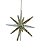 CONJUNTO DE PENDENTE ORNAMENTO DE VIDRO ESTRELA TRANSPARENTE COM 2 UNIDADES 12CM - PRÉ VENDA 2025 - Imagem 2