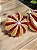 CONJUNTO DE PENDENTE ORNAMENTO DE VIDRO BOLA VERMELHO E DOURADO COM 2 UNIDADES 10CM - Imagem 5