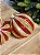 CONJUNTO DE PENDENTE ORNAMENTO DE VIDRO BOLA VERMELHO E DOURADO COM 2 UNIDADES 10CM - Imagem 6