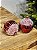 CONJUNTO PENDENTE ORNAMENTO DE VIDRO BOLA VERMELHA COM 2 UNIDADES 10CM - Imagem 1