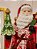 PAPAI NOEL DE LUXO NOITE DE NATAL VERMELHO E BRANCO 43CM - PRÉ VENDA 2025 - Imagem 6