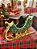 TRENO DECORATIVO EM RESINA VERDE COM DOURADO 33,5CM - PRÉ VENDA 2025 - Imagem 5