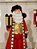 PAPAI NOEL EM RESINA LUXO VERMELHO E PRETO 30CM - PRÉ VENDA 2025 - Imagem 2