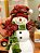 DUPLA DE BONECO DE NEVE RESINA COM CACHECOL 20CM - PRÉ VENDA 2025 - Imagem 5