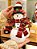 DUPLA DE BONECO DE NEVE RESINA COM CACHECOL 20CM - PRÉ VENDA 2025 - Imagem 2