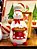 BONECO DE NEVE CONFEITEIRO EM RESINA VERMELHO E BRANCO 23CM - PRÉ VENDA 2025 - Imagem 1