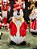 PINGUIM VERMELHO E BRANCO EM RESINA PREMIUM 26,5CM - PRÉ VENDA 2025 - Imagem 1