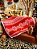 MANTA FLANELADA SHERPA NATALINA ESTAMPADA VEMELHA 127X152CM - Imagem 4