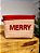 CESTO DECORADO MERRY COM ALÇA 25CM - Imagem 1