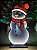 PLACA LUZ INFINITA BONECO DE NEVE 59,5CM - Imagem 4