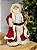PAPAI NOEL VERMELHO LUXUOSO COLECIONÁVEL 30CM - Imagem 4