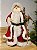 PAPAI NOEL VERMELHO LUXUOSO COLECIONÁVEL 30CM - Imagem 1