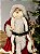 PAPAI NOEL VERMELHO LUXUOSO COLECIONÁVEL 30CM - Imagem 2