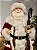 PAPAI NOEL VERMELHO LUXUOSO COLECIONÁVEL 45CM - Imagem 2