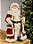 PAPAI NOEL VERMELHO LUXUOSO COLECIONÁVEL 45CM - Imagem 4