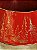 SAIA RÍGIDA PARA ÁRVORE DE NATAL EM METAL PINHEIROS VERMELHO E DOURADO 57,5CM - Imagem 4