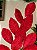 GALHO ARAMADO COM FOLHAS EM VELUDO VERMELHO 73CM - Imagem 3