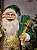 PAPAI NOEL VERDE VELUDO COM DOURADO 60CM - Imagem 8