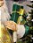 PAPAI NOEL VERDE VELUDO COM DOURADO 80CM - Imagem 6