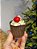 CUPCAKE DECORADO CEREJA 7CM - Imagem 1