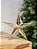 PENDENTE ORNAMENTO ESTRELA GLITTER DOURADA 29,4CM - Imagem 1