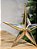 PENDENTE ORNAMENTO ESTRELA GLITTER DOURADA 29,4CM - Imagem 2