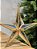 PENDENTE ORNAMENTO ESTRELA GLITTER DOURADA 29,4CM - Imagem 3
