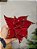 FLOR POINSETIA VERMELHO 23CM - Imagem 4