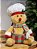 BONECO GINGERBREAD COM CACHECOL 46CM - Imagem 2