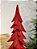 ÁRVORE RESINA VELUDO VERMELHA 44CM - Imagem 2