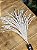 GALHO ARAMADO BRANCO COM GLITTER 60CM - Imagem 3