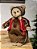 URSO NATALINO MARROM ESCURO 55CM - Imagem 3