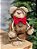 URSO NATALINO MARROM ESCURO 25CM - Imagem 3
