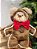 URSO NATALINO MARROM ESCURO 25CM - Imagem 5