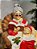 MAMÃE NOEL SENTADA NA POLTRONA COM GATINHO 21CM - Imagem 2