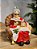 MAMÃE NOEL SENTADA NA POLTRONA COM GATINHO 21CM - Imagem 4