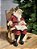 PAPAI NOEL DORMINDO NA CADEIRA DE BALANÇO 16CM - Imagem 1