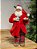 PAPAI NOEL COLECIONÁVEL DE PIJAMA E PANTUFA 28CM - Imagem 1