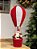 PAPAI NOEL NO BALÃO VERMELHO E BRANCO 60CM - Imagem 6
