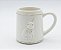 CANECA COELHO BRANCO 15CM- PRÉ VENDA 2026 - Imagem 1