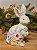 COELHO FLORIDO BRANCO 17CM - Imagem 1