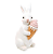 COELHO BRANCO COM SORVETE 25,5CM - Imagem 2
