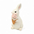 COELHO BRANCO COM SORVETE 25,5CM - Imagem 3
