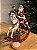 PAPAI NOEL NO CAVALO EM RESINA SUPER LUXO 21CM - Imagem 7