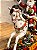 PAPAI NOEL NO CAVALO EM RESINA SUPER LUXO 21CM - Imagem 3