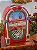 JUKEBOX NATALINA COM LUZES E MUSICAS 22,8CM - PRÉ VENDA 2026 - Imagem 4