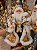 PAPAI NOEL EM PÉ LUXO VERDE E DOURADO 45CM - PRÉ VENDA 2026 - Imagem 4