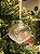 ORNAMENTO DE VIDRO TRANSPARENTE 8CM - Imagem 2